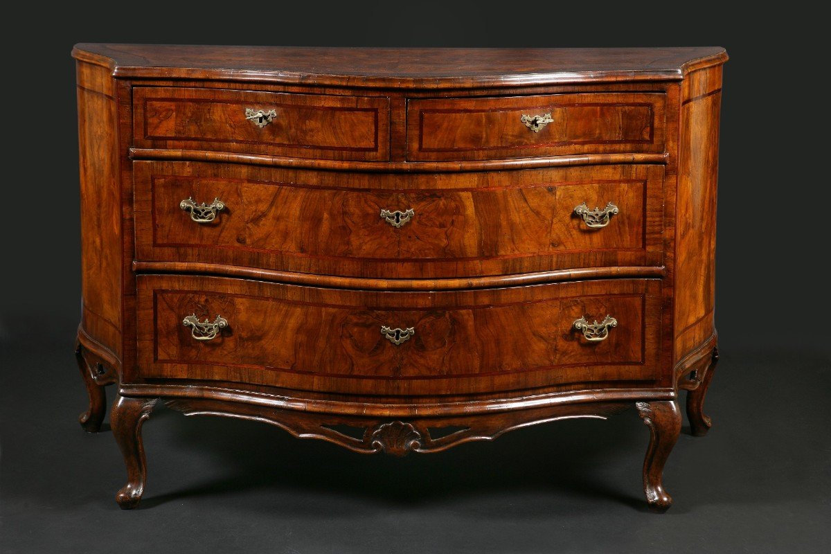 Venetian Chest Of Drawers, Mid-18th Century