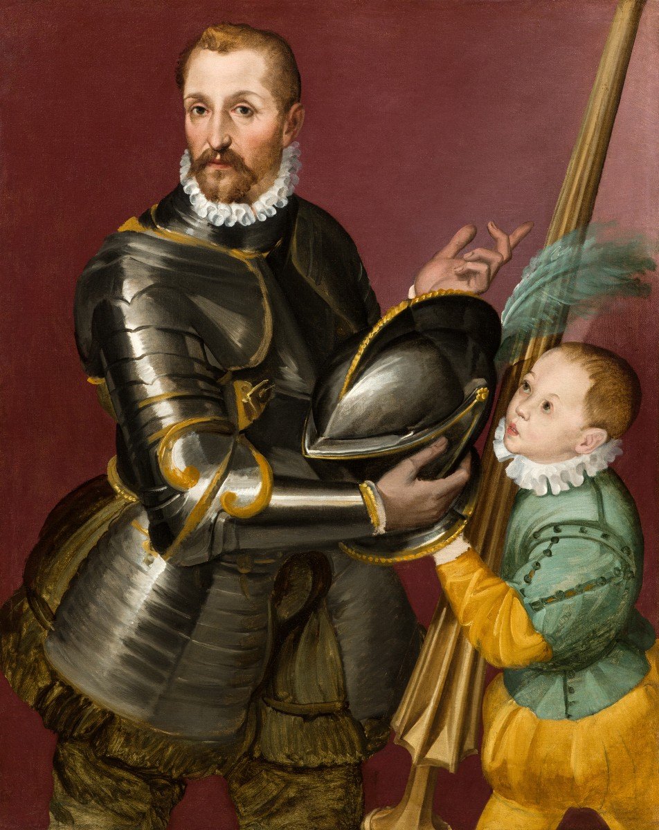 Bartolomeo Passerotti (Bologne 1529-1592) Portrait d'un homme de la famille Legnani