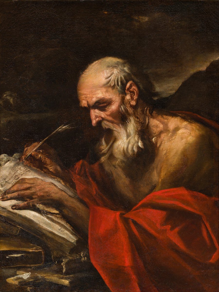 Ercole De Maria ( San Giovanni In Persiceto ? - After 1640)   Saint Jerome -photo-2