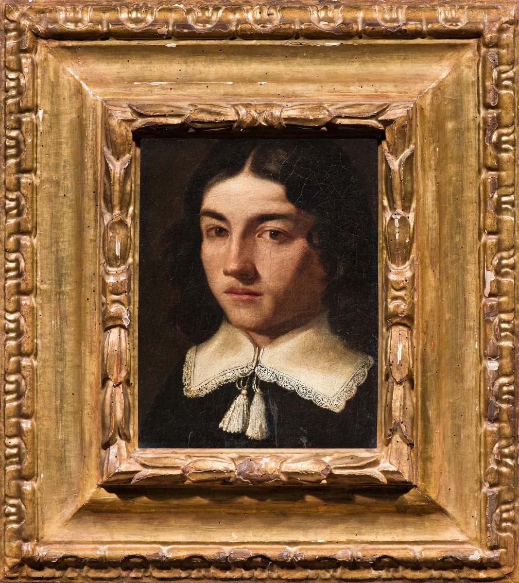 Udovico Lana (codigoro, 1597 – Modena, 1646)  Portrait Of Young Man