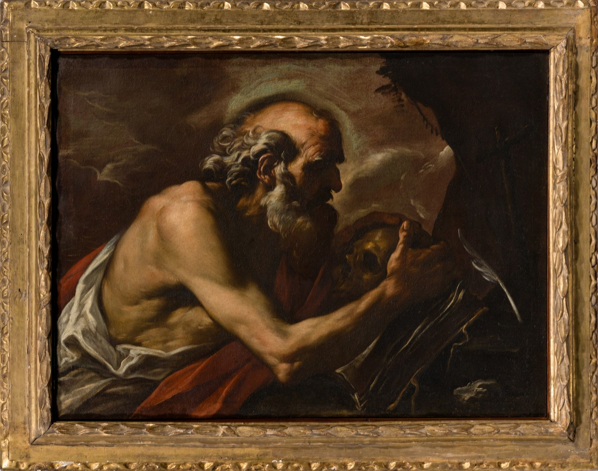 Girolamo Troppa (rocchette In Sabina 1636 - Terni 1711), St. Jerome