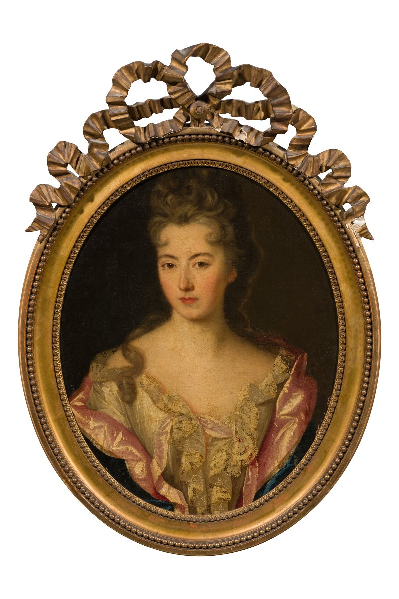 École française du XVIIIe siècle, Portrait de dame