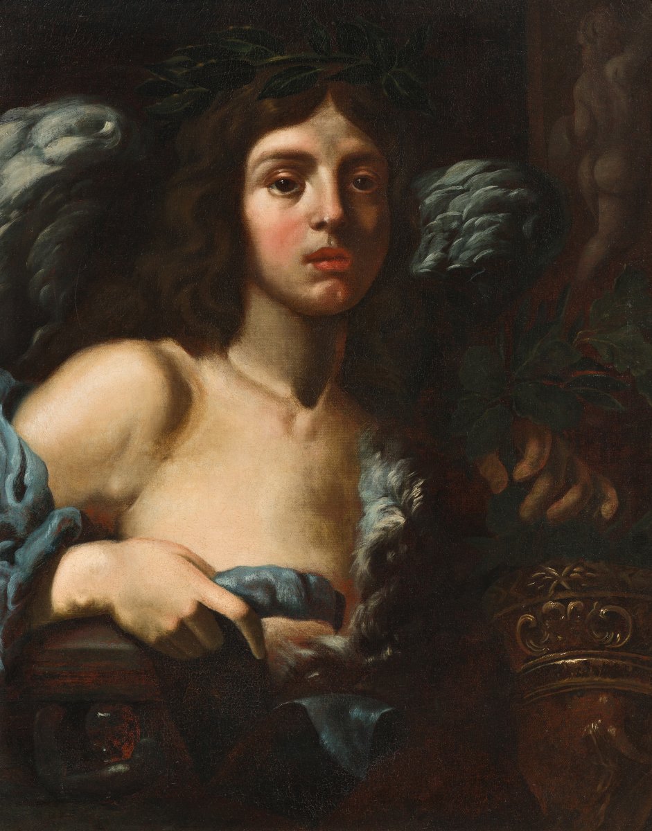 Alessandro Rosi (Florence, 1627 – 1697)   Allégorie de l’amour de la vertu