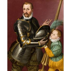 Bartolomeo Passerotti (Bologne 1529-1592) Portrait d'un homme de la famille Legnani