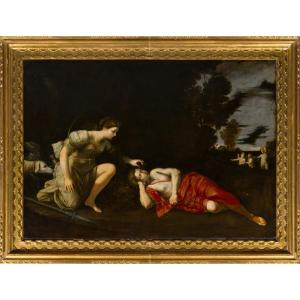 Circle Of Marcantonio Franceschini (bologna, 1648 - 1729), Diana And Endymion