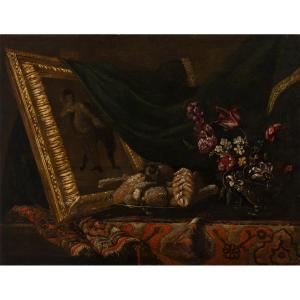 Foreign Painter Active In Rome (mid-17th Century),  Still Life
