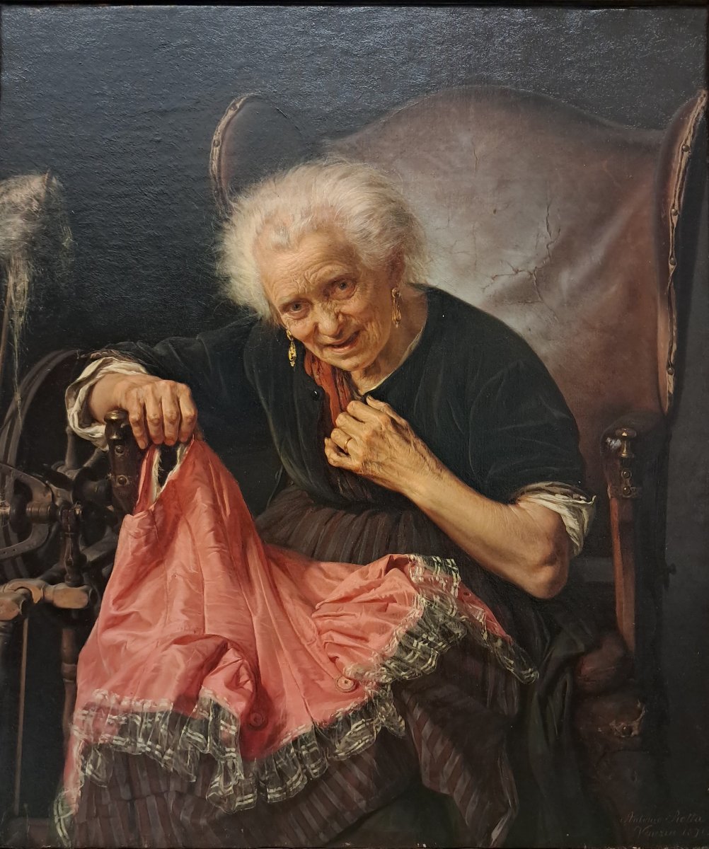 Antonio Rotta (1828 -1903) "quando Che Gera Zovene!"-photo-4