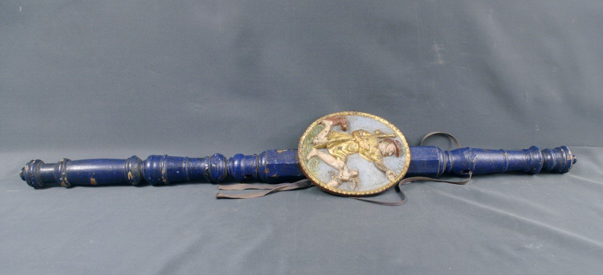 19th Saint Roch Processional Stick