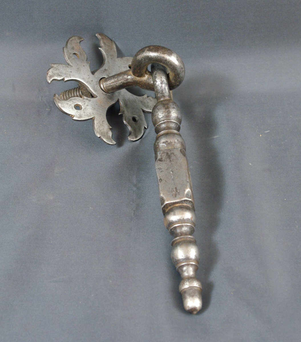 Door Hammer 17th Wrought Iron Knocker