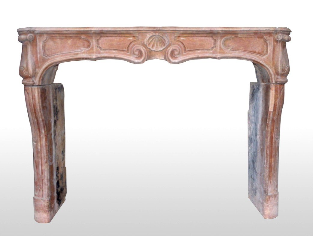 Regency Period Fireplace Pierre De Bourgogne Louis XIV