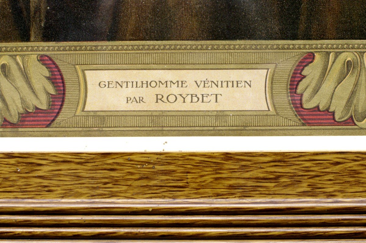Poster Chromolithography End Of 19th Century Biscuits Olibet Bordeaux Roybet-photo-3