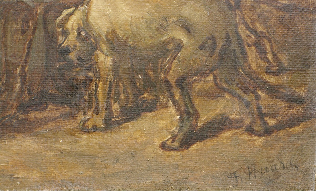 François Huard Early 19th Century Study Salon De Provence Arles-photo-3