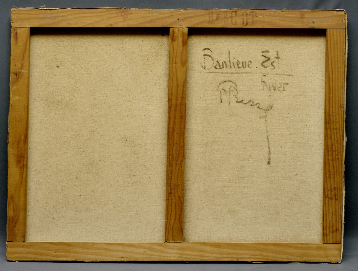 Raymond Besse Banlieue Est Hiver vers 1950 neige-photo-4