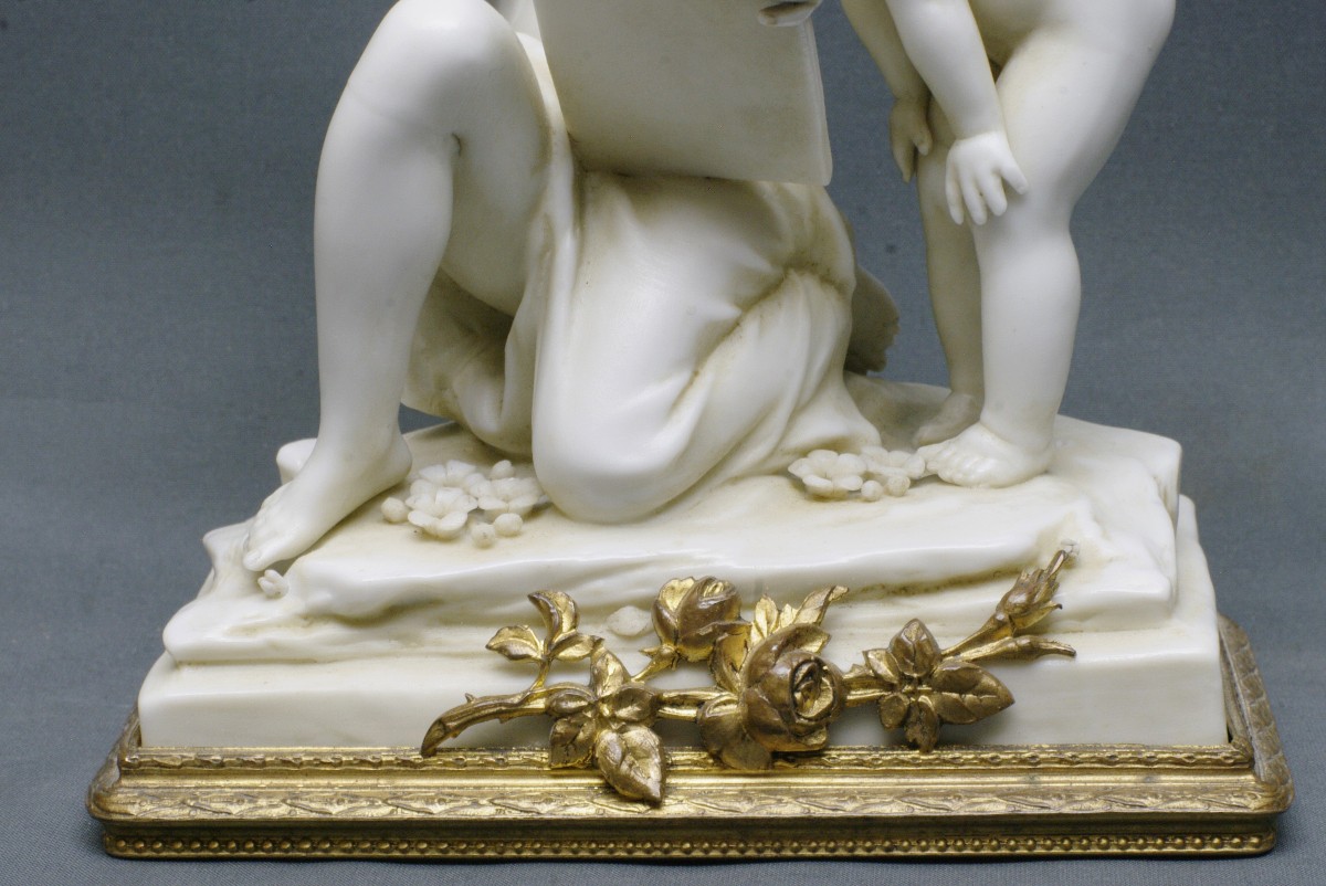 Biscuit 19ème Müller Thuringe Allemagne Porcelaine-photo-4