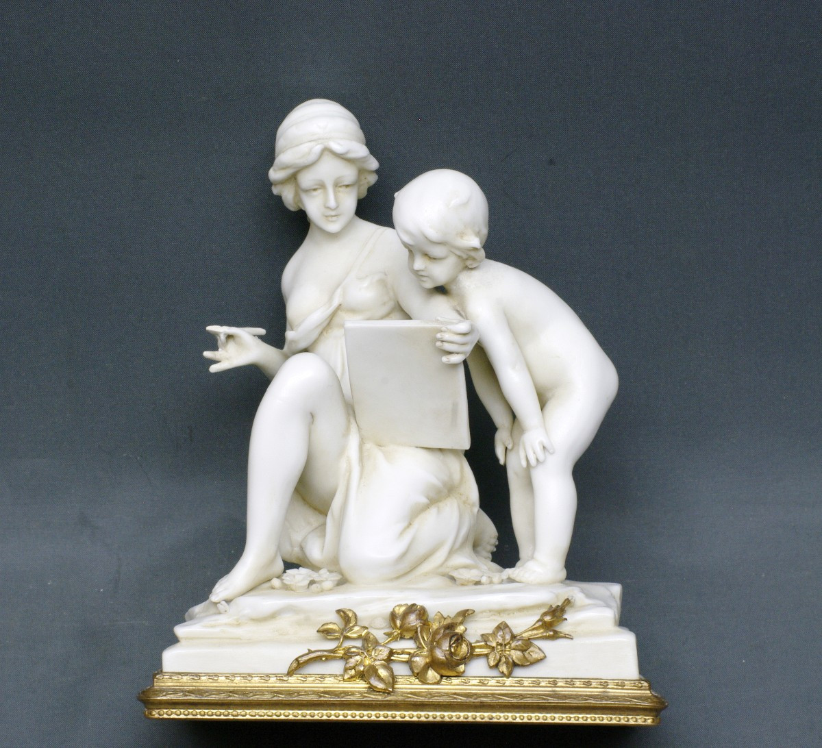 Biscuit 19ème Müller Thuringe Allemagne Porcelaine