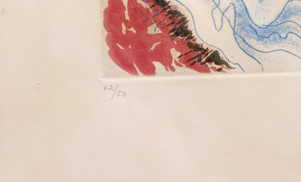 André Masson aquatinte couleur Le Sang d'Attis-photo-4