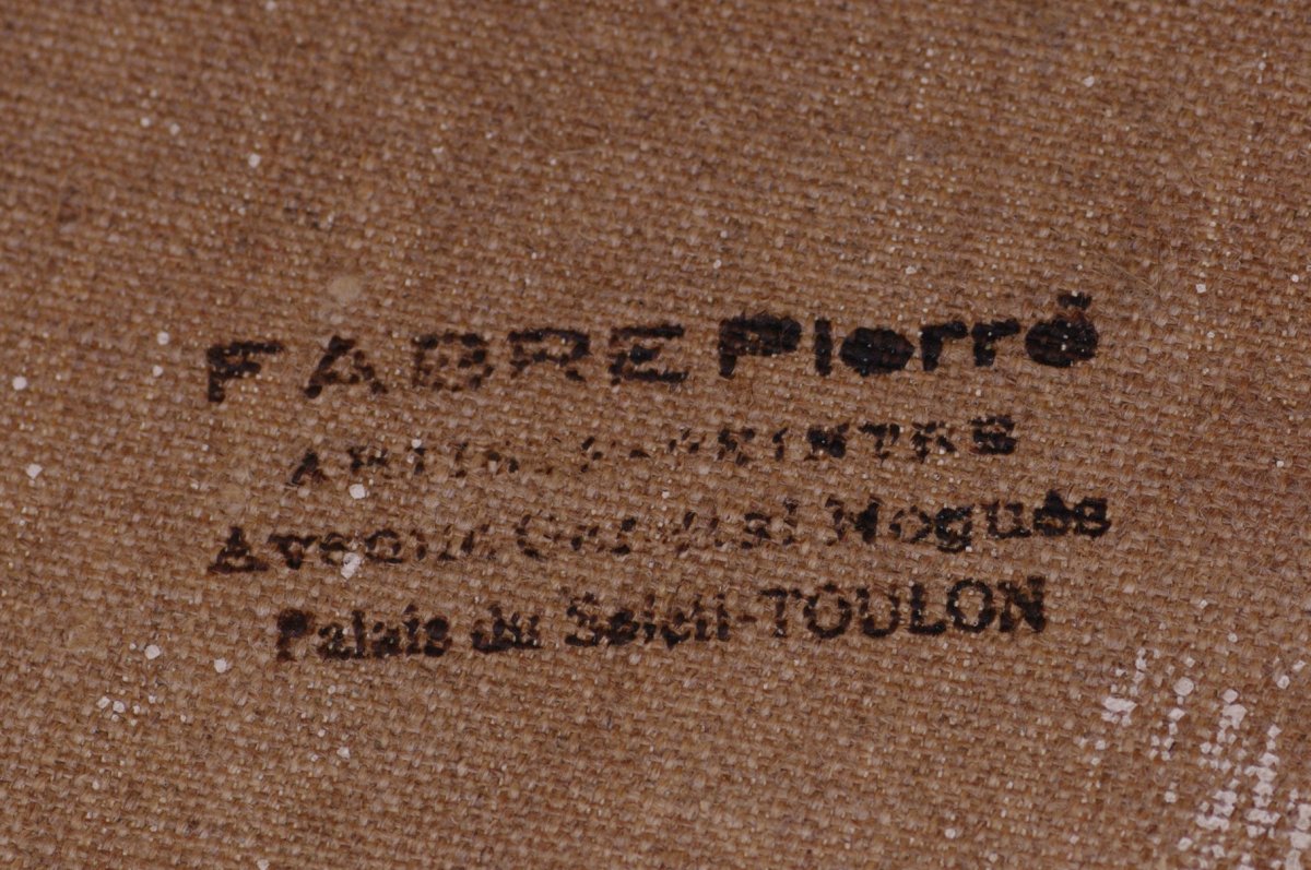 Marché Aux Fleurs Table By Pierre Fabre 1930 Toulon-photo-3