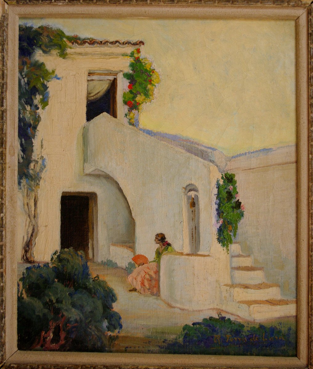 Andalucia Torres De Lara 1939 Painting-photo-2