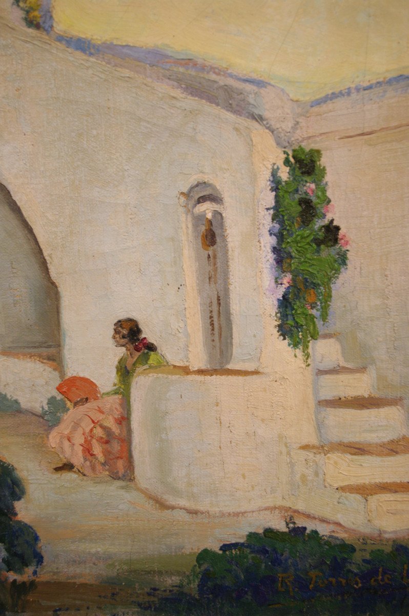 Andalucia Torres De Lara 1939 Painting-photo-4