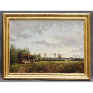 Tableau 1859 Annet Seine et Marne Camille Flers?