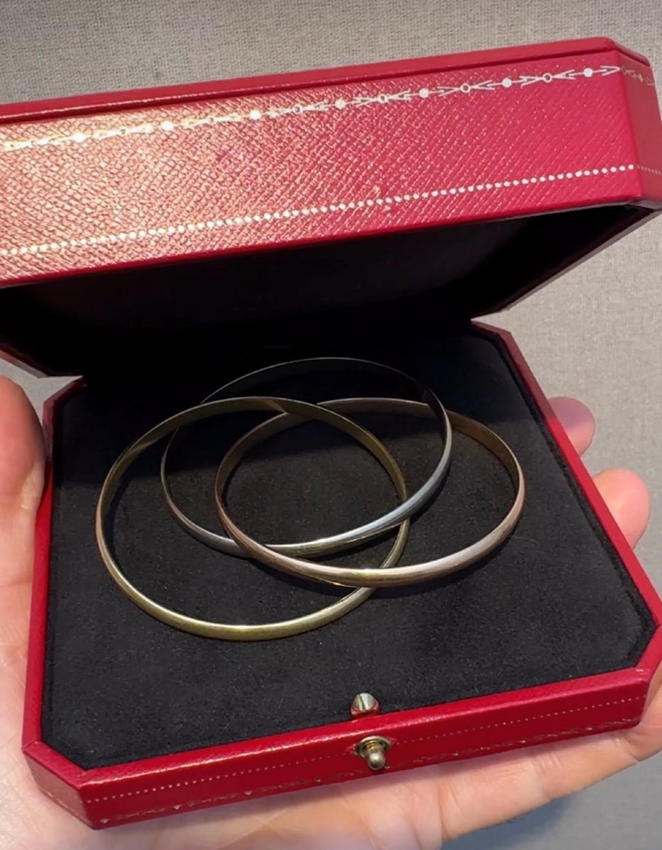 Cartier “trinity” Bracelet -photo-3