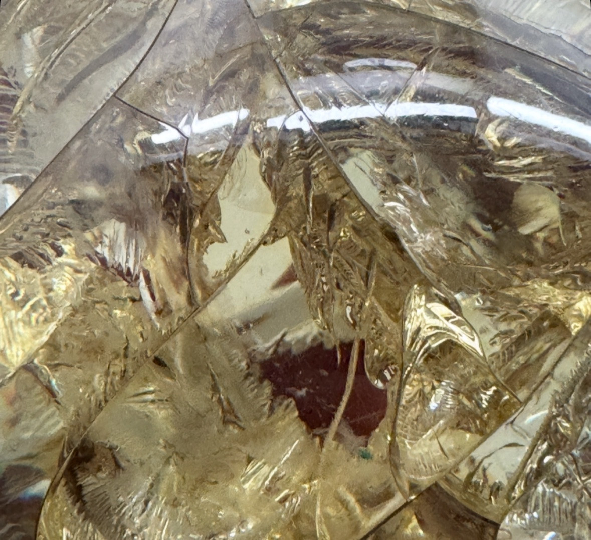 François GODEBSKI Sphère en résine fractale-photo-3