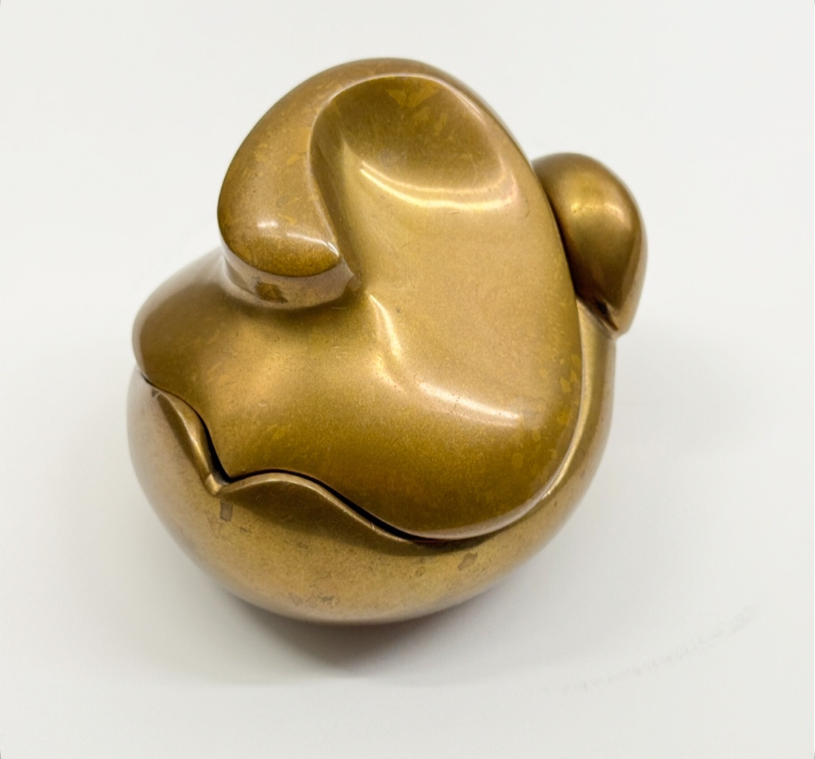 Bronze Box Abstract Sculpture