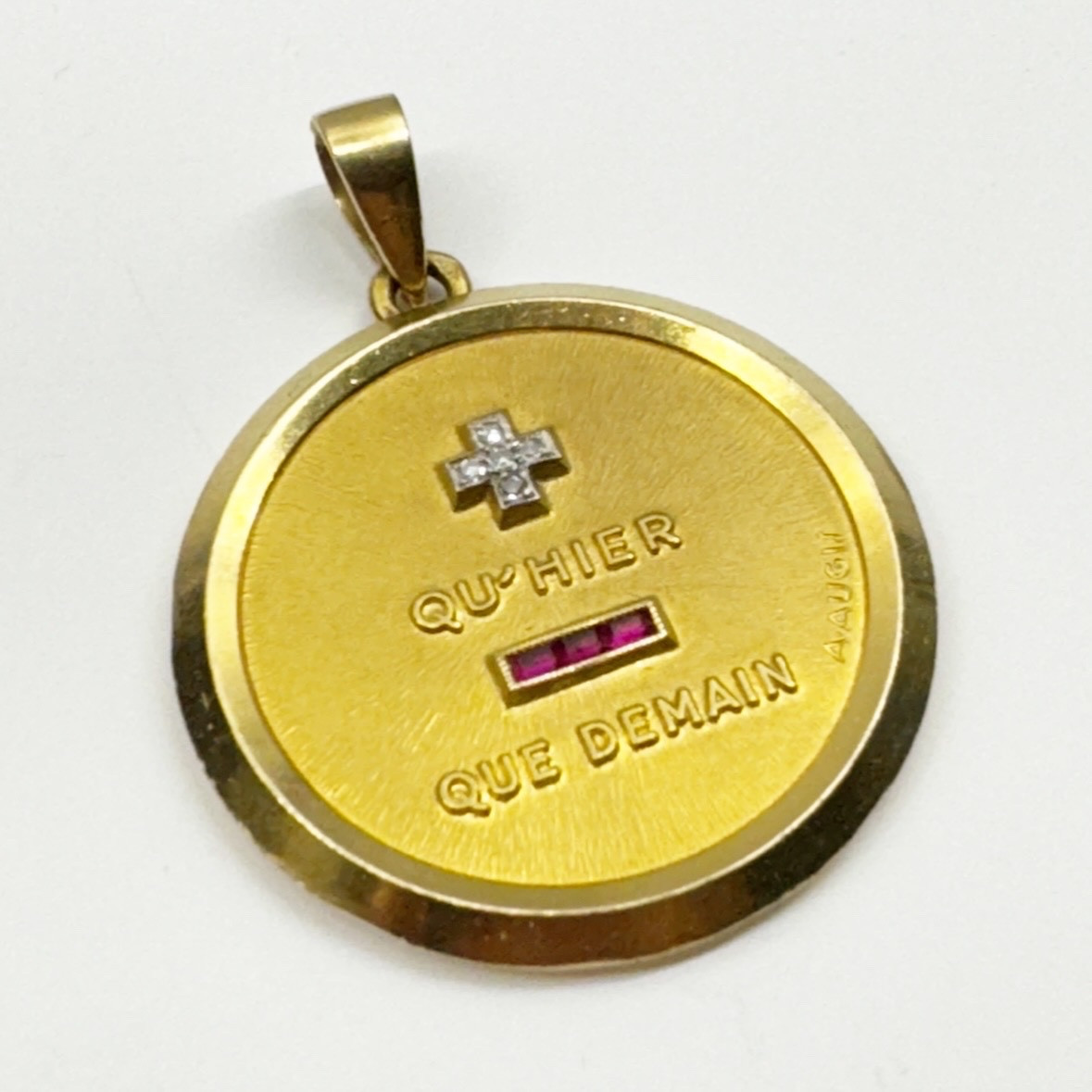 Augis médaille d’amour grande taille-photo-4