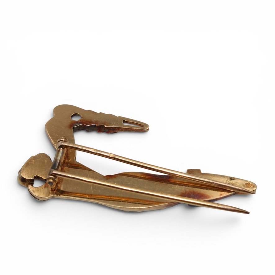 Broche Art Deco, Matador-photo-4