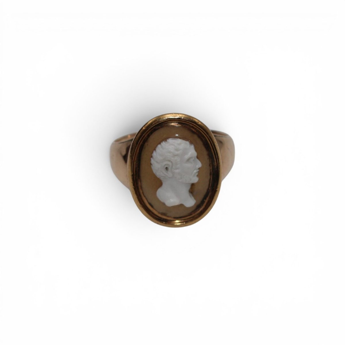 Ring, Brutus Cameo, 18th Century