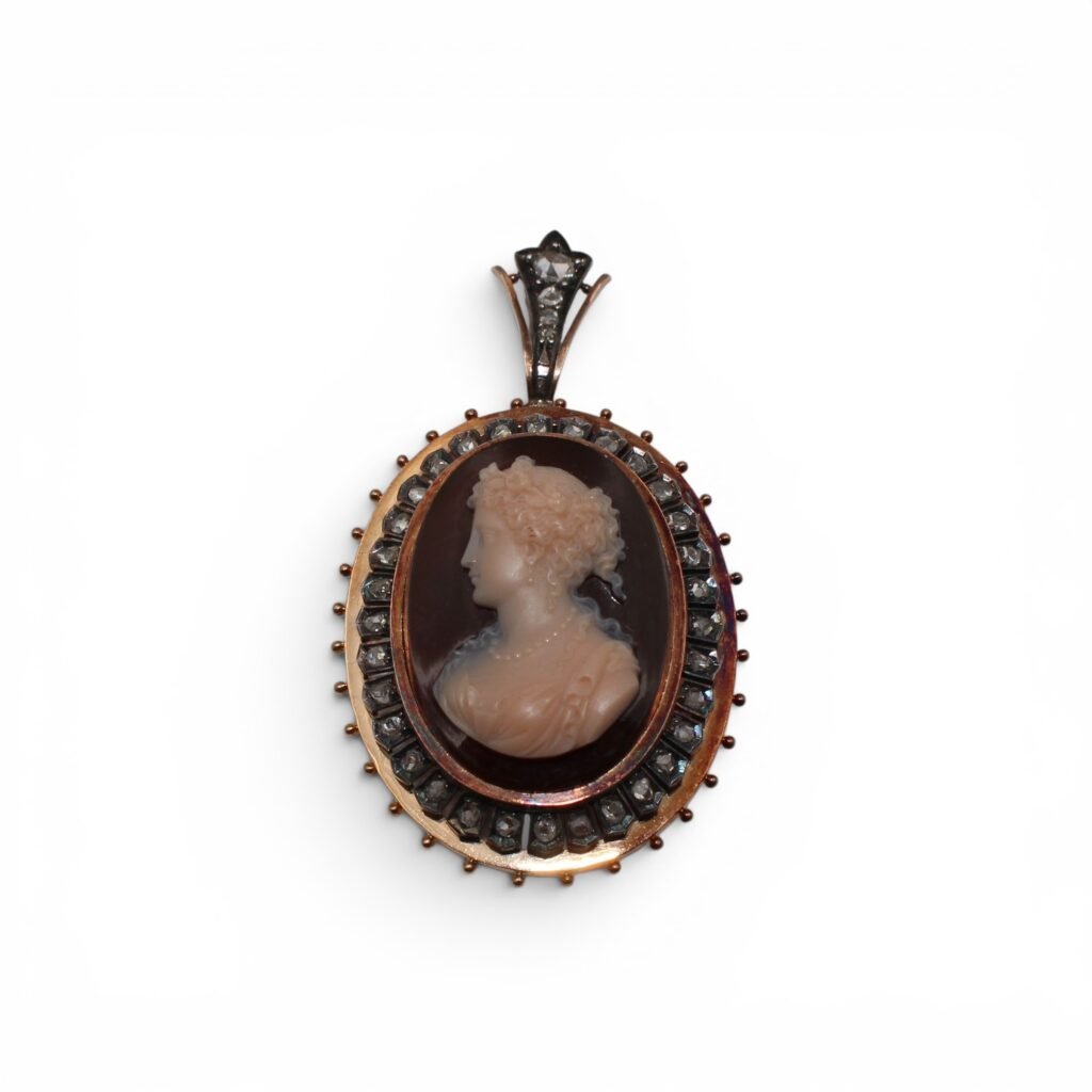 Broche – Pendentif, Second Empire XIXe siècle