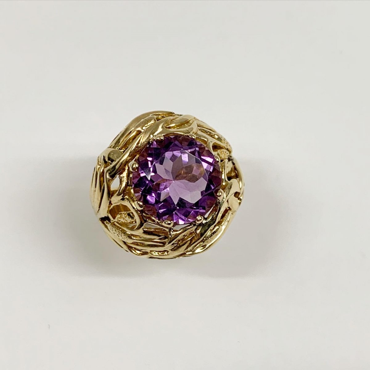 Art Nouveau Ring 18k Gold-photo-2