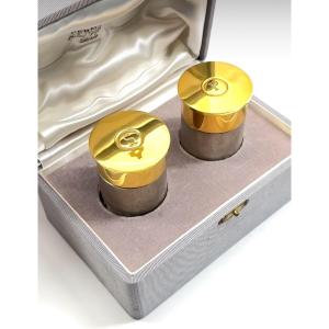 Hermès Paris set de sel et poivre 