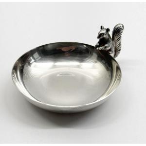  Vide-poche  métal argenté  