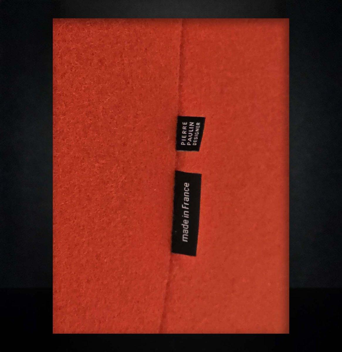 Pumpkin Armchair And Footstool By Pierre Paulin-photo-2