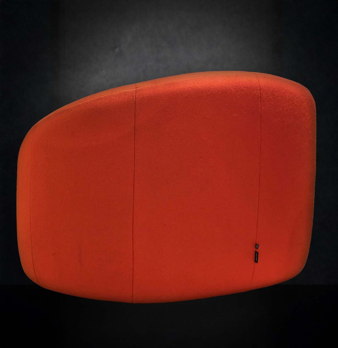 Pumpkin Armchair And Footstool By Pierre Paulin-photo-3