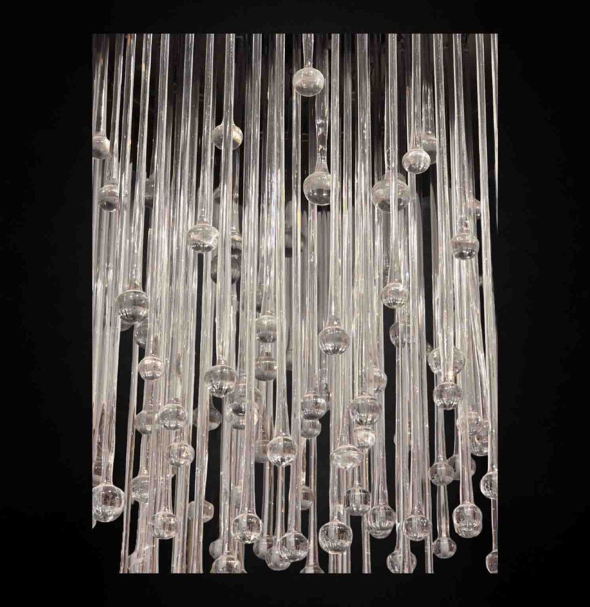 Lustre tambour en cristal – Maison Baccarat-photo-1
