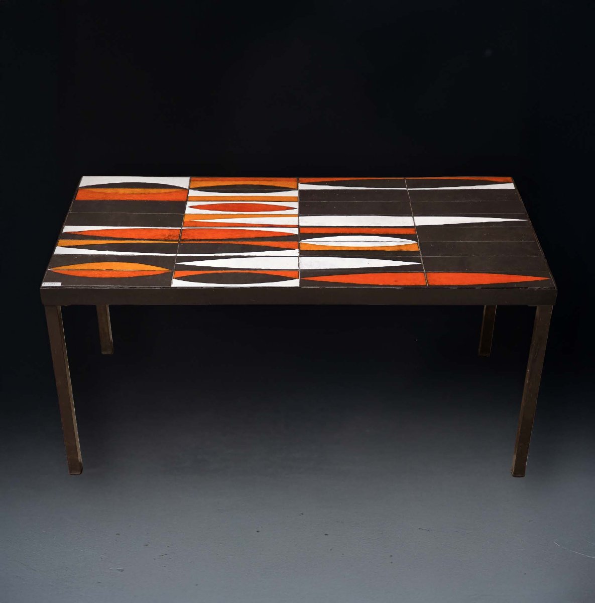 Table basse modèle “Shuttle” signée Roger Capron-photo-3