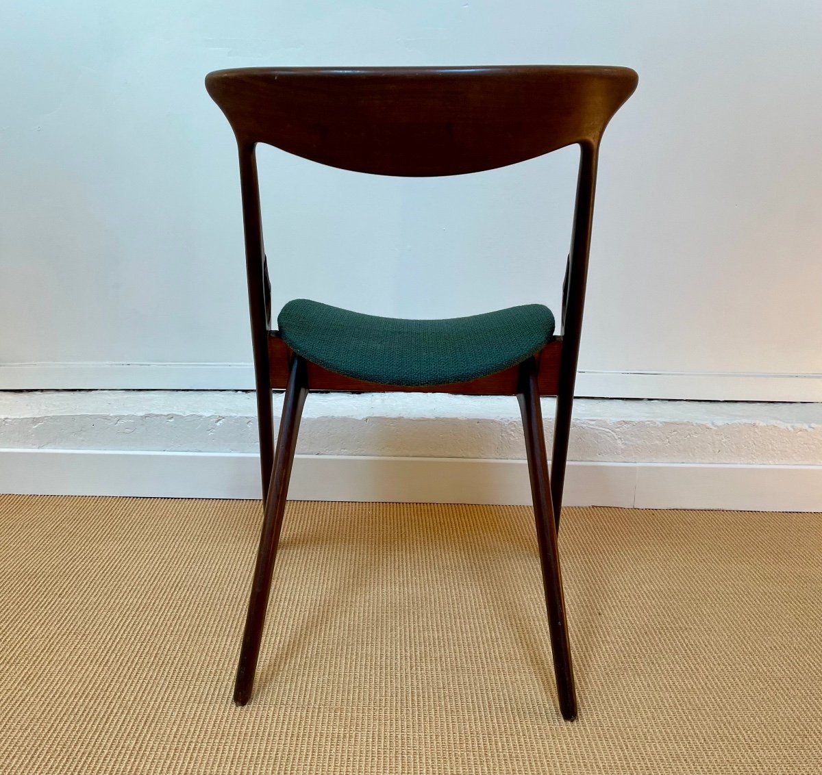 Chaise en teck par Arne Hovmand Olsen pour Mogens Kold, Danemark, 1960s.-photo-2