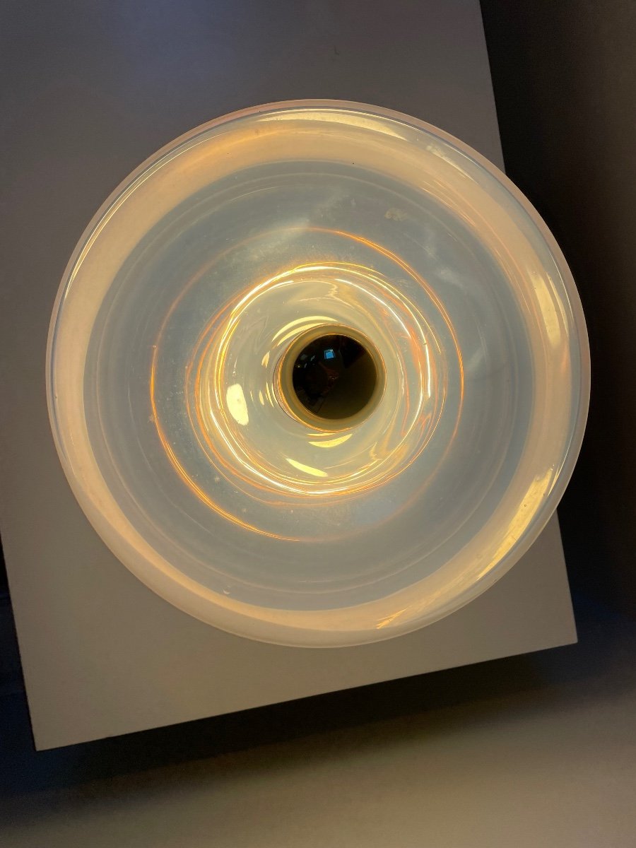 Murano Glass Table Lamp, Italy, Circa 1970.-photo-4