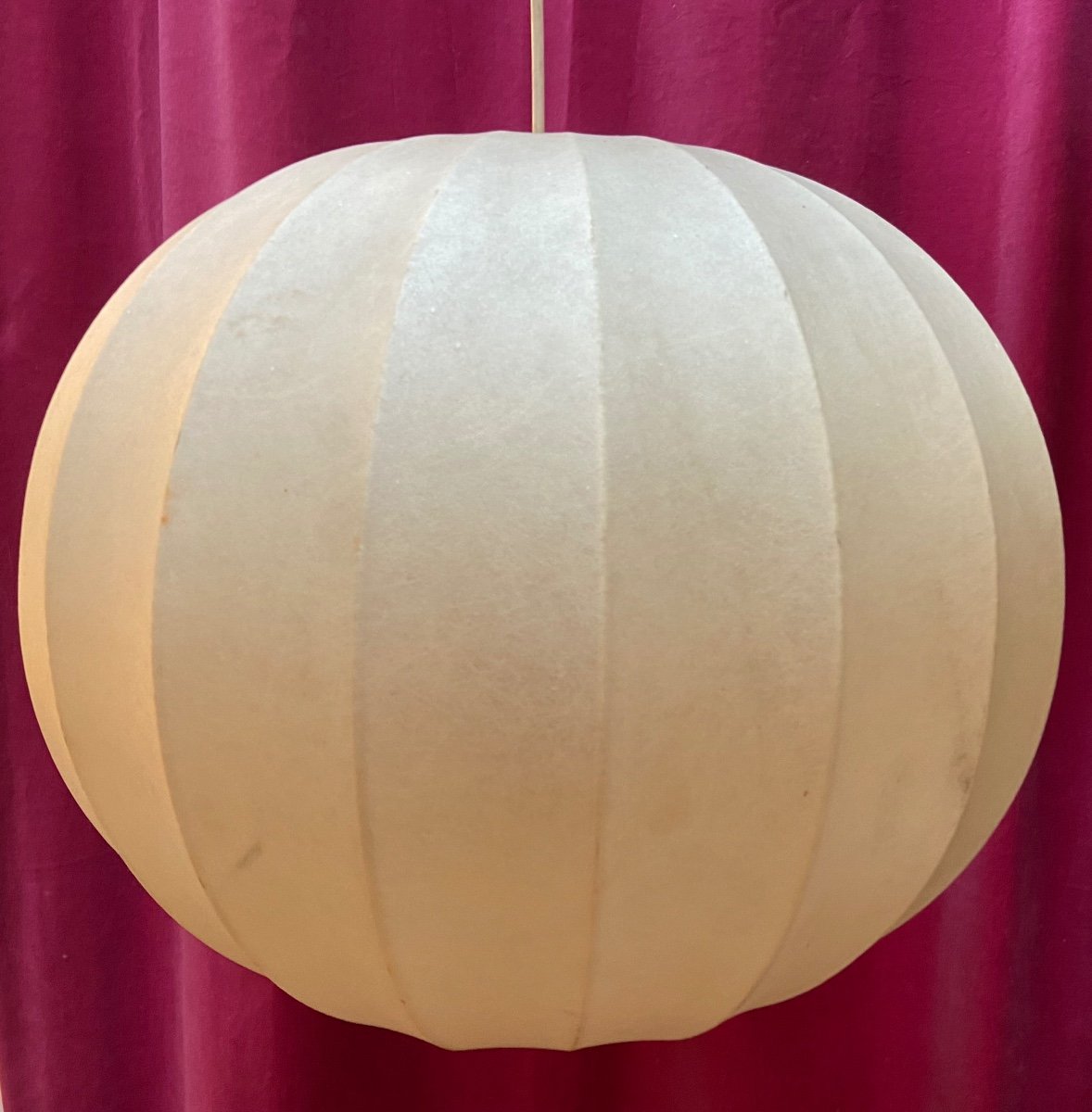 Cocoon Pendant Light By Achille Castiglioni, Italy, Circa 1960.-photo-3
