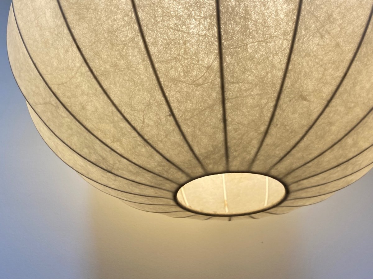 Cocoon Pendant Light By Achille Castiglioni, Italy, Circa 1960.-photo-4