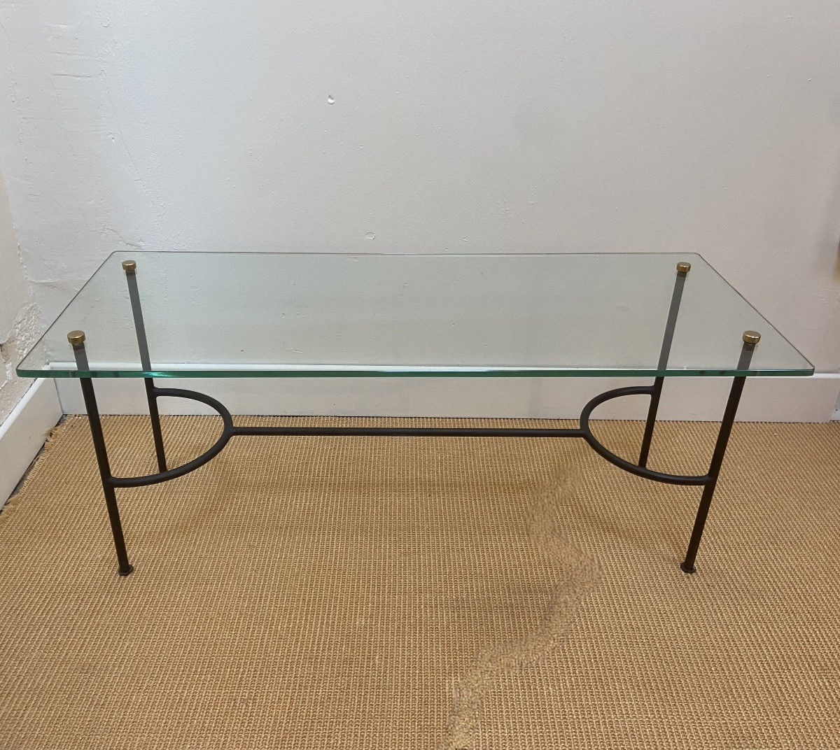 Glass Coffee Table By Pierre Guariche, 1960.