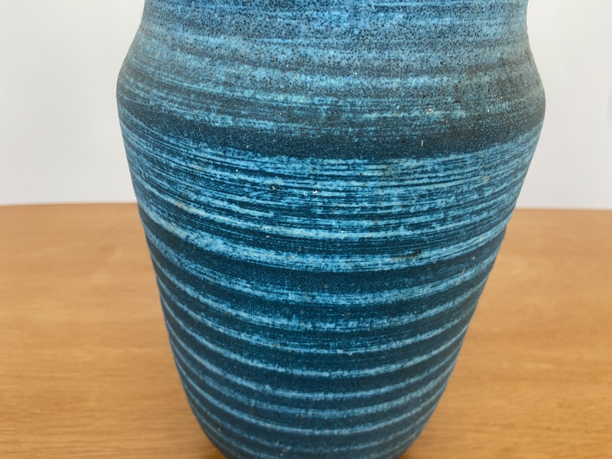 Accolay Ceramic Vase, Gauloise Series, Height 33 Cm.-photo-3