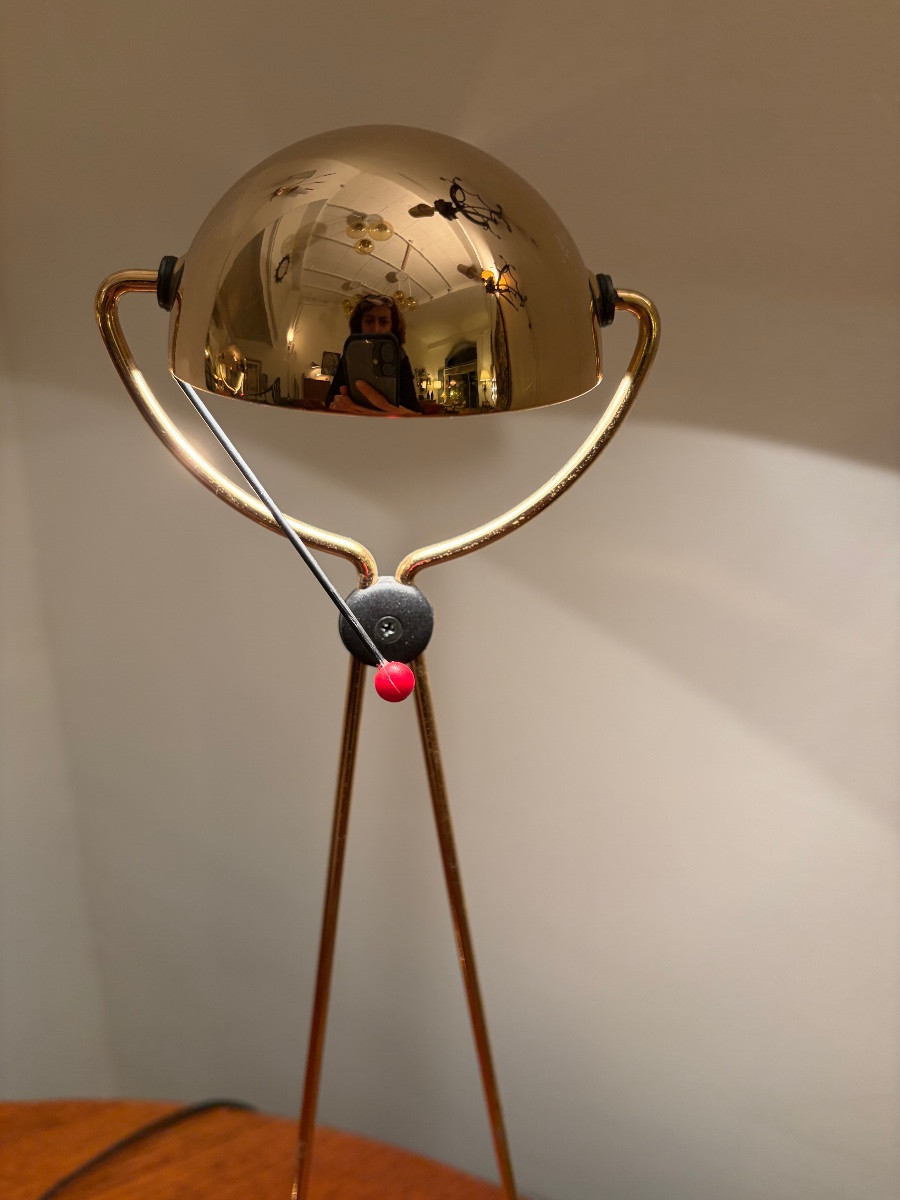 Pair Of Meridiana Lamps By Stefano Cevoli, Italy, Circa 1980.-photo-2