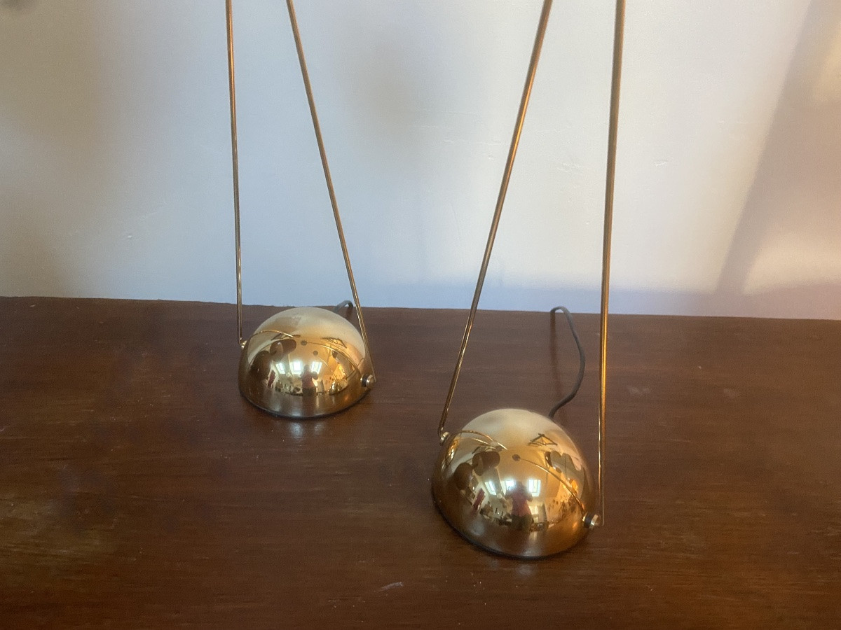 Pair Of Meridiana Lamps By Stefano Cevoli, Italy, Circa 1980.-photo-6