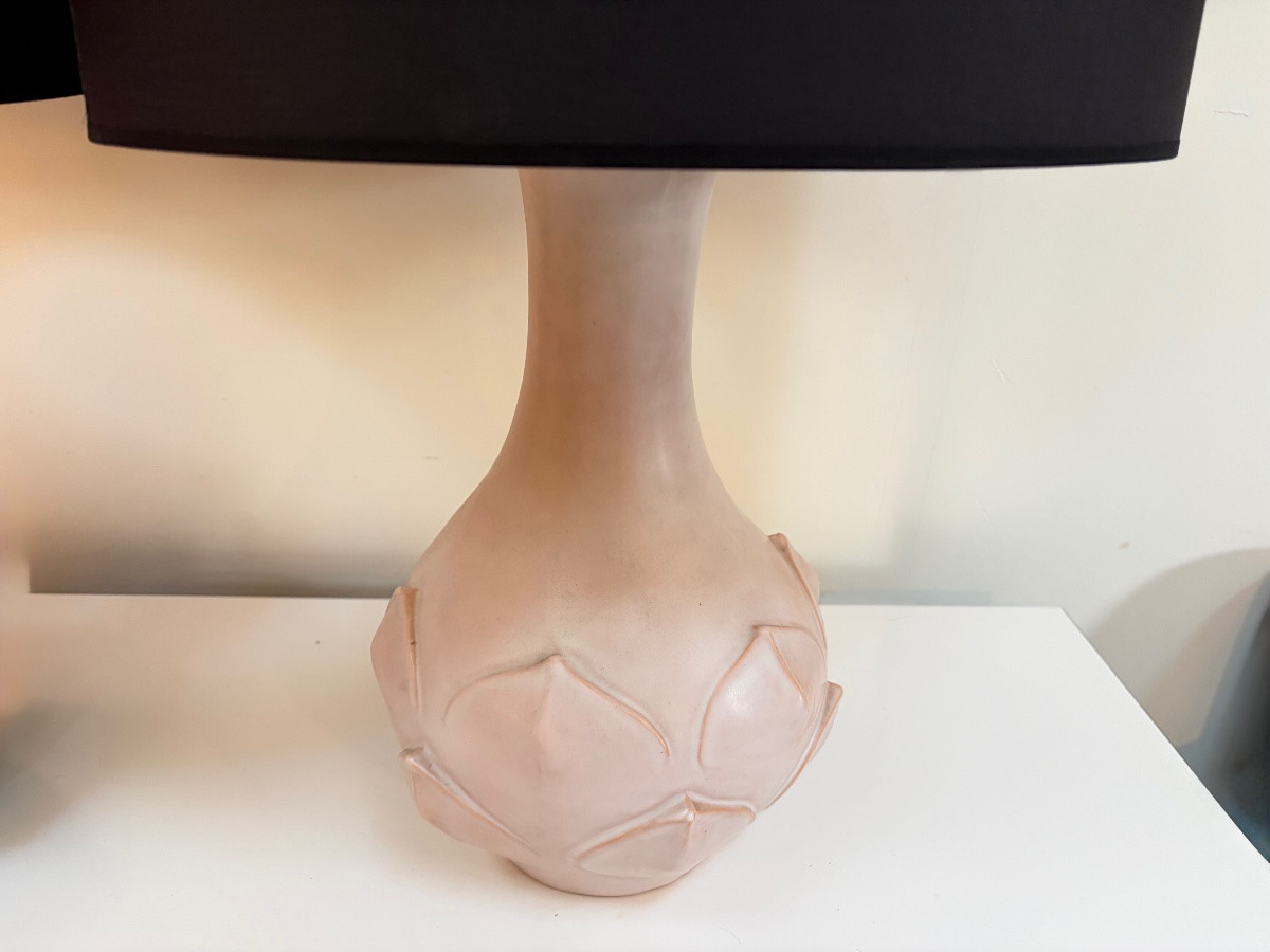  White Ceramic Lamps.-photo-1