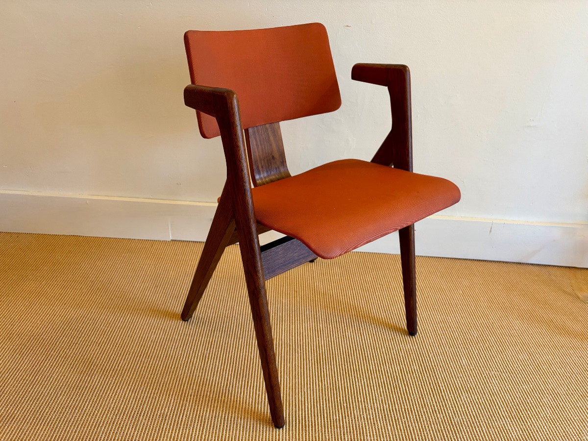 Pair Of Hillestak Model Armchairs By Robin Day, 1950s.-photo-1
