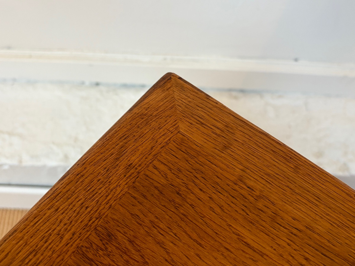 Table basse en teck par Hans J Wegner pour Andreas Tuck, Danemark, vers 1950.-photo-1