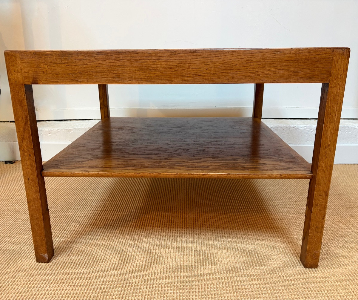 Table basse en teck par Hans J Wegner pour Andreas Tuck, Danemark, vers 1950.-photo-4